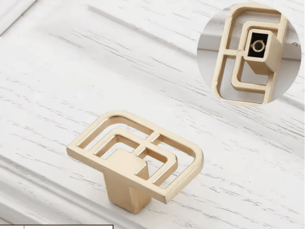 Copper Wardrobe Door Pullers Furniture Handle